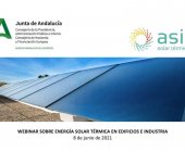 ASIT organiza un webinar sobre energía solar térmica en industrias y edificios